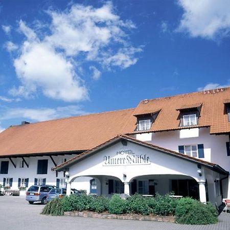 Hotel "Untere Muehle" Schwabmuhlhausen Eksteriør bilde